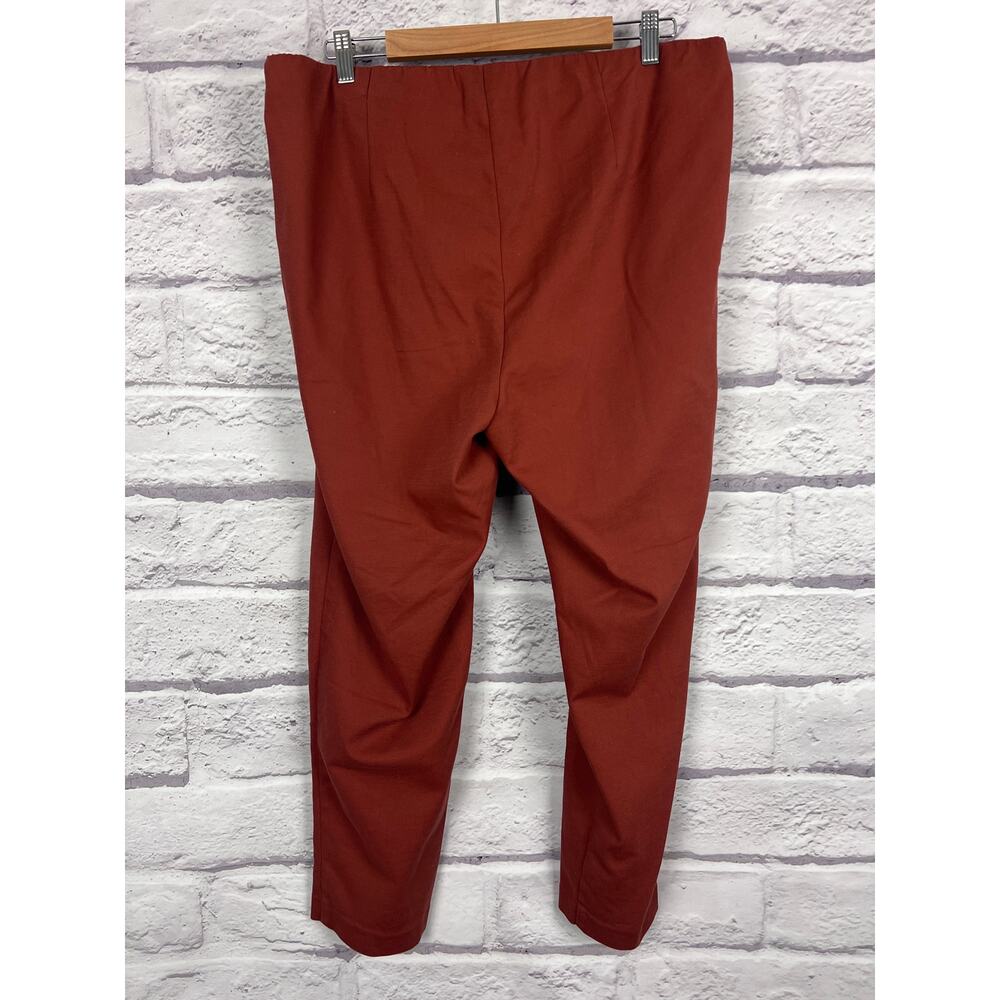 J. Jill Womens 18 Minimalist Career Office Staple Zip Pocket Cropped Pants - Picture 4 of 12